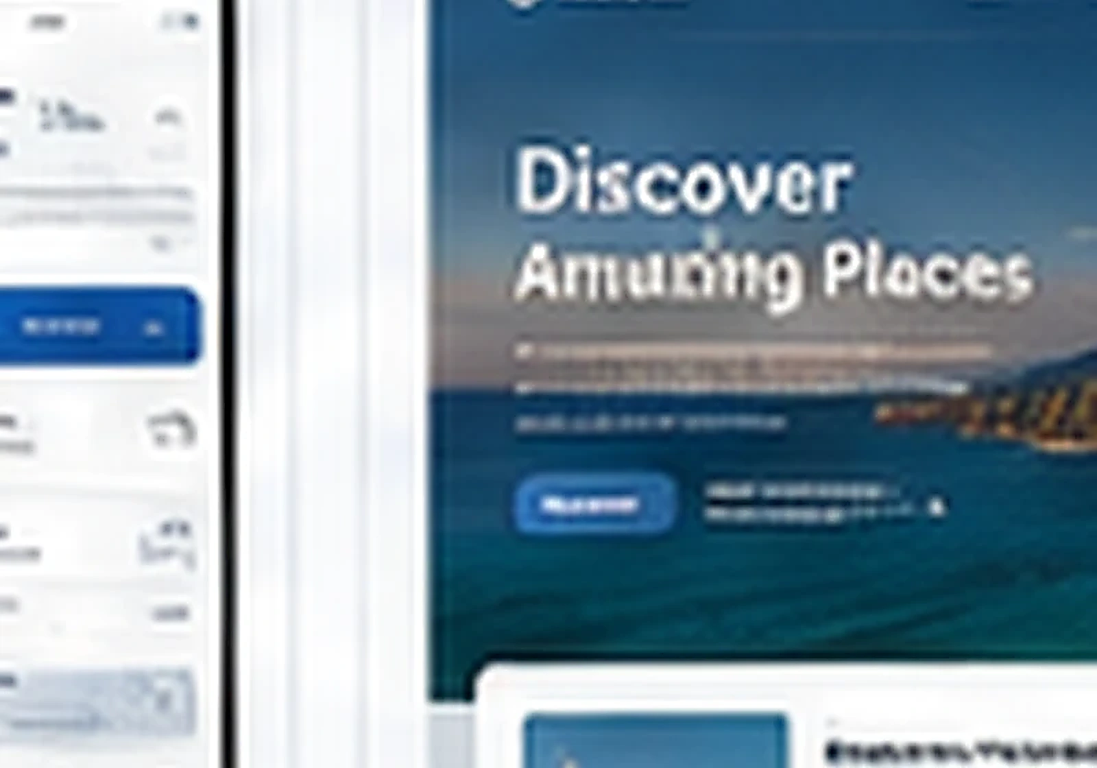 Contoh janaan AI untuk Reka Bentuk Laman Web & Landing Page