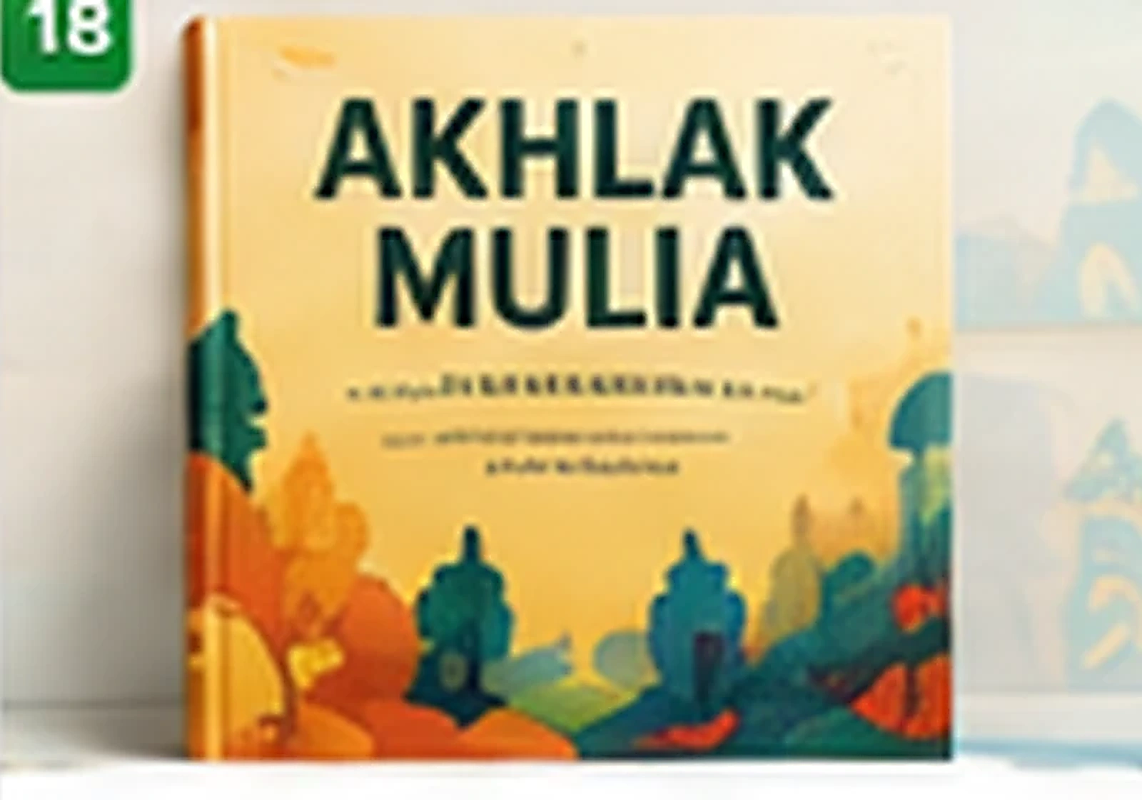Contoh janaan AI untuk Grafik Pendidikan Islam, Moral & Adab